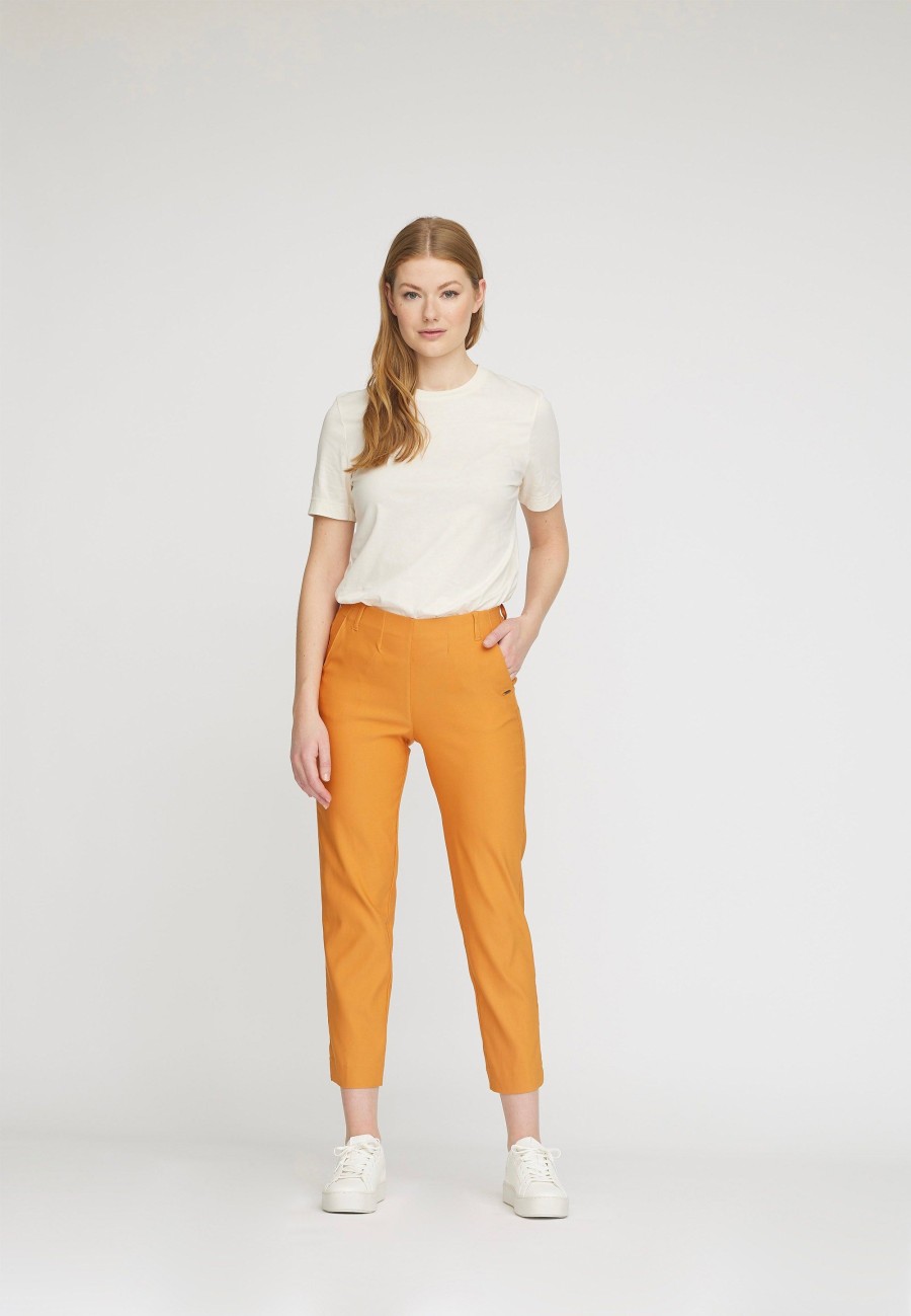 Silhouette Laurie | Taylor Regular Crop - Dark Apricot