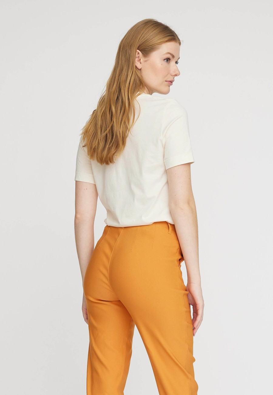 Silhouette Laurie | Taylor Regular Crop - Dark Apricot