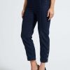 Silhouette Laurie | Polly Regular Crop - Dark Blue Denim