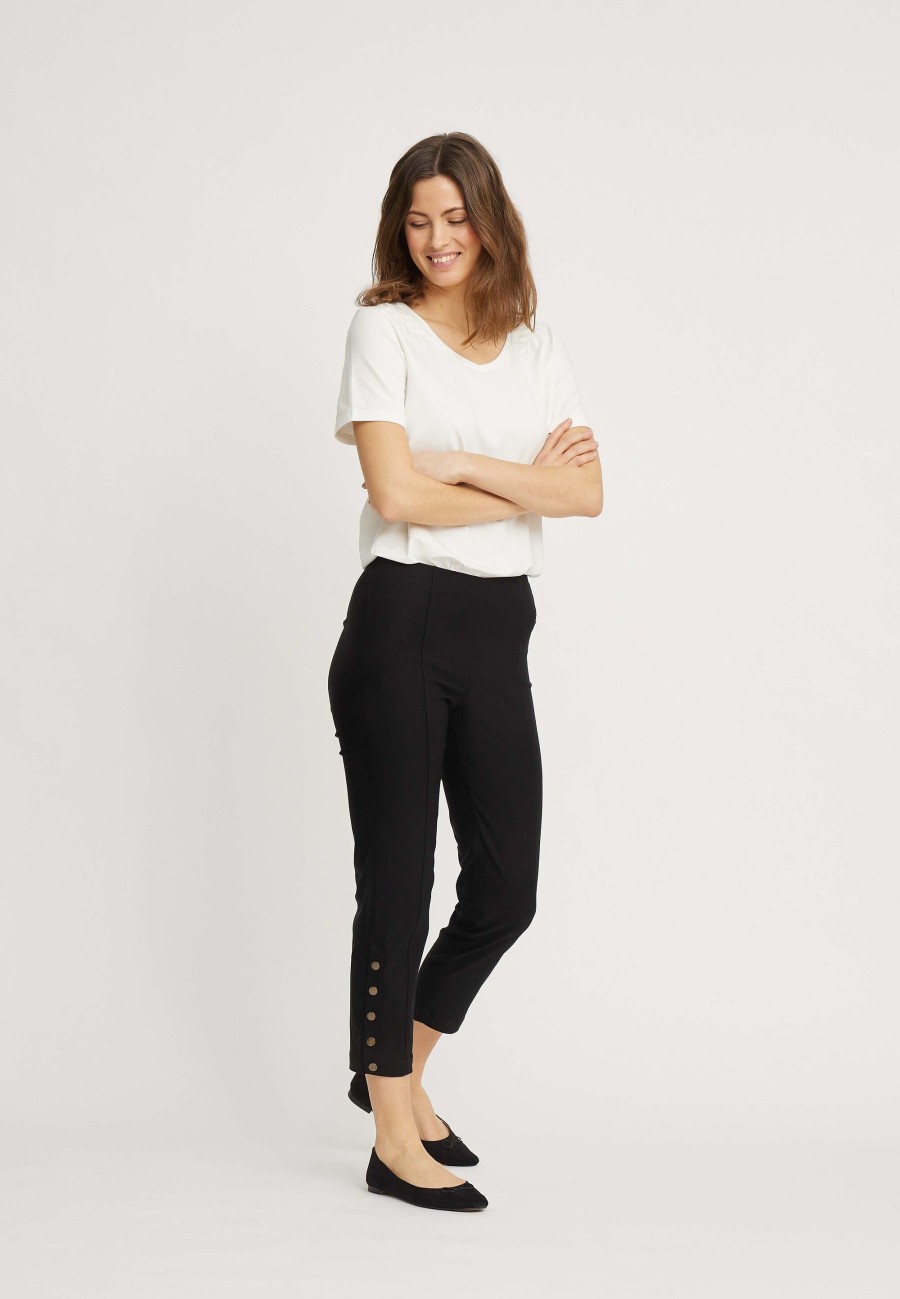 Silhouette Laurie | Polly Regular Crop - Black