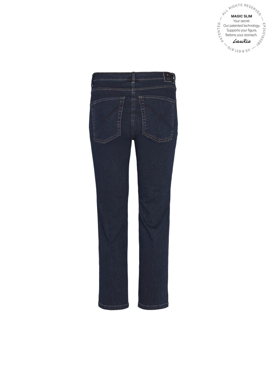 Silhouette Laurie | Christie Regular Crop - Dark Blue Denim