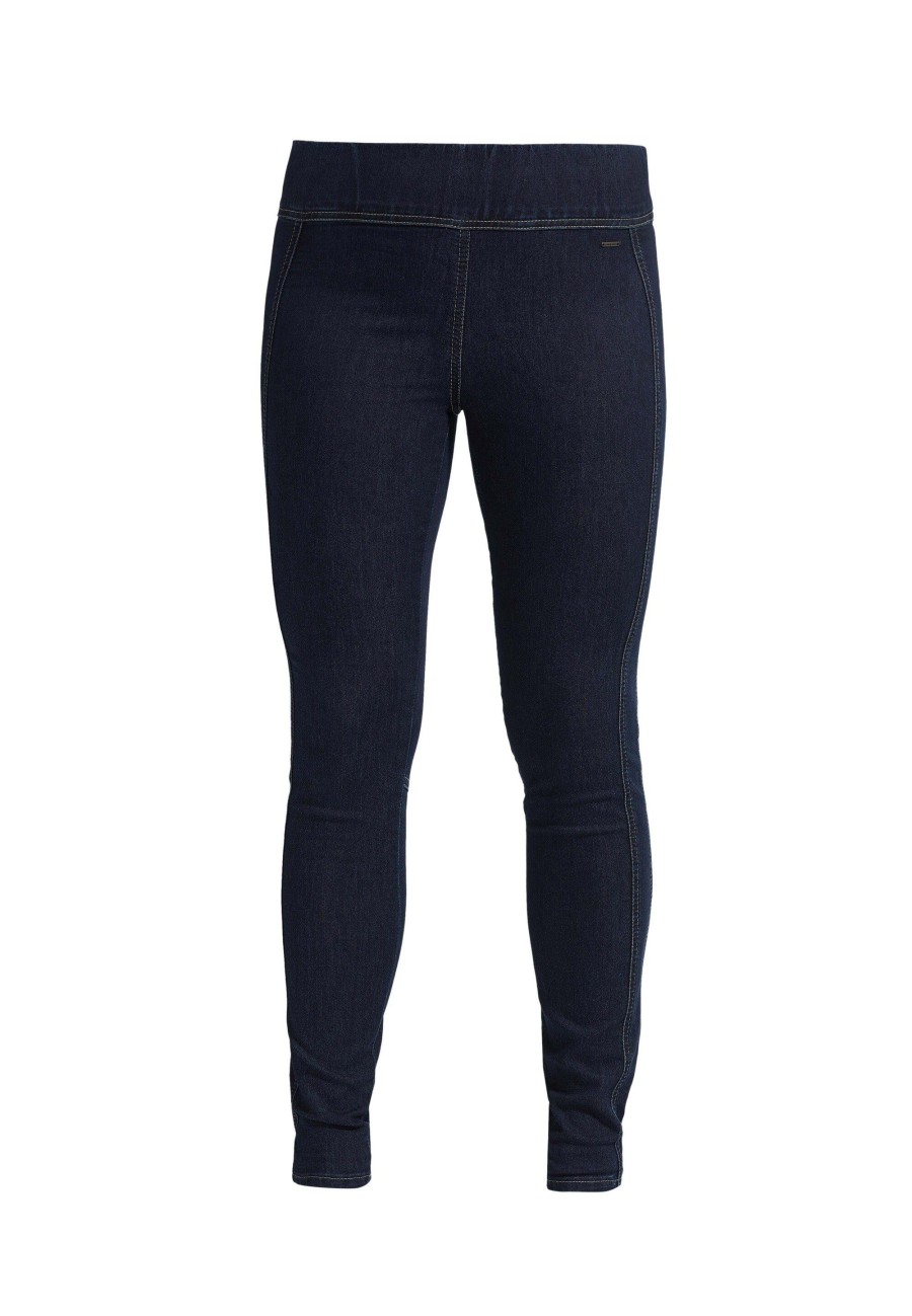 Length Laurie | Zoey Skinny - Short Length - Dark Blue Denim