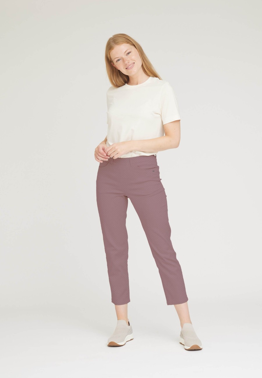 Silhouette Laurie | Kelly - Crop - Faded Grape Print