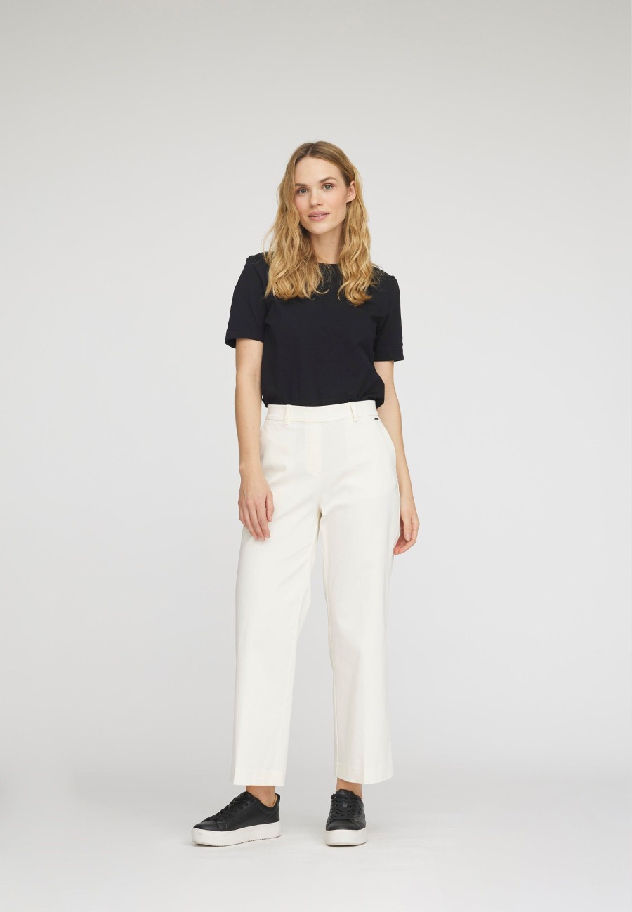 Silhouette Laurie | Phoebe Loose Crop - Ivory