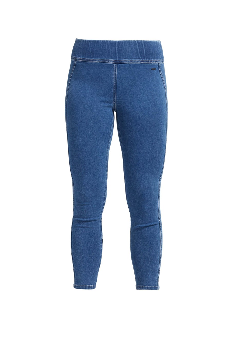 Length Laurie | Maya Skinny Crop - Medium Blue Denim