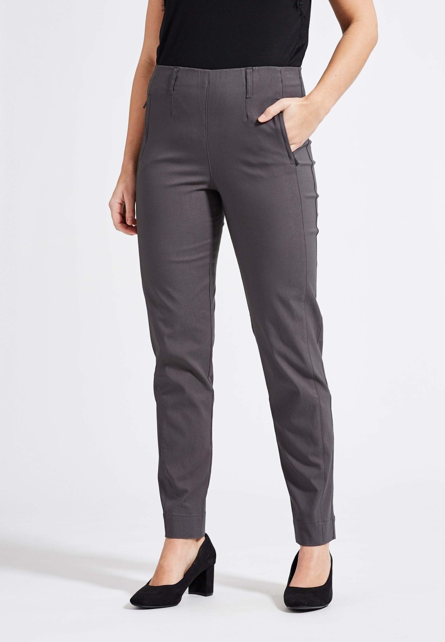 Silhouette Laurie | Gaby Regular - Medium Length - Antracite Brushed