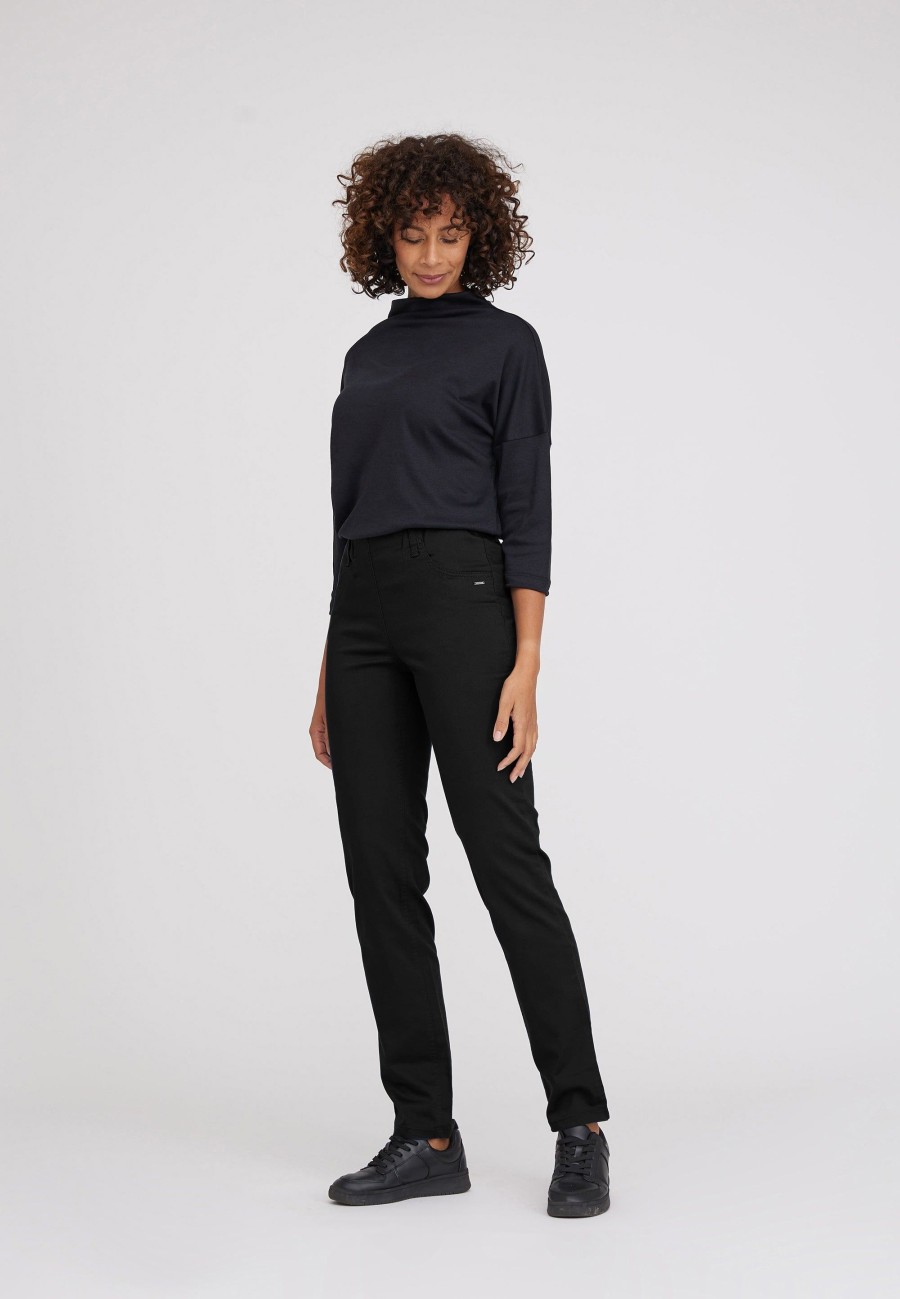 Silhouette Laurie | Kelly Regular - Medium Length - Black