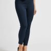 Length Laurie | Maya Skinny Crop - Navy