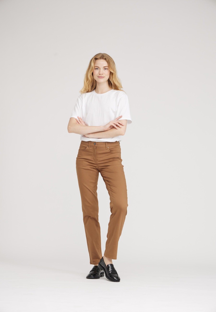 Silhouette Laurie | Charlotte Regular - Medium Length - Camel