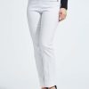 Silhouette Laurie | Bella Straight - Medium Length - White