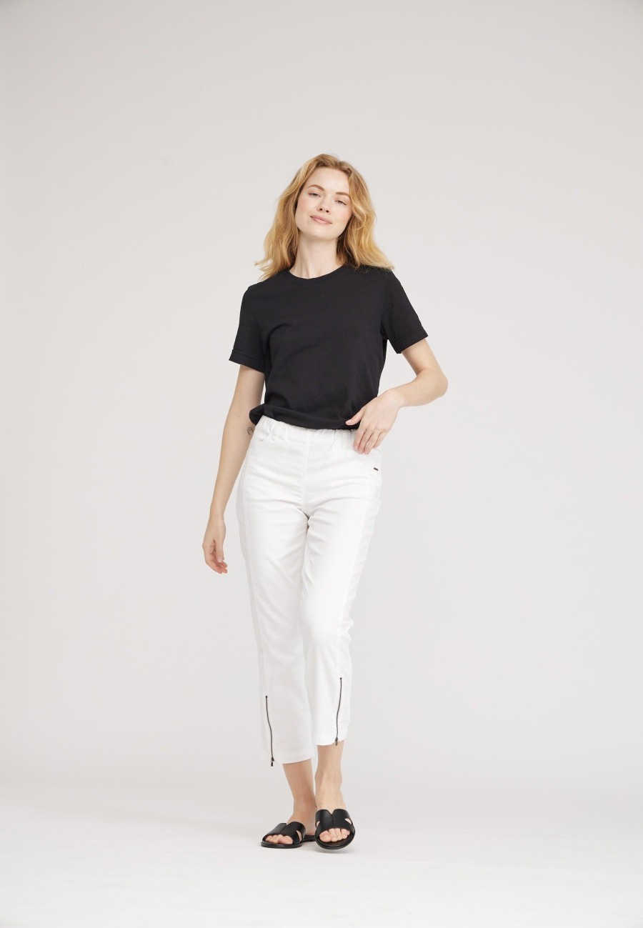 Silhouette Laurie | Piper Regular Crop - White