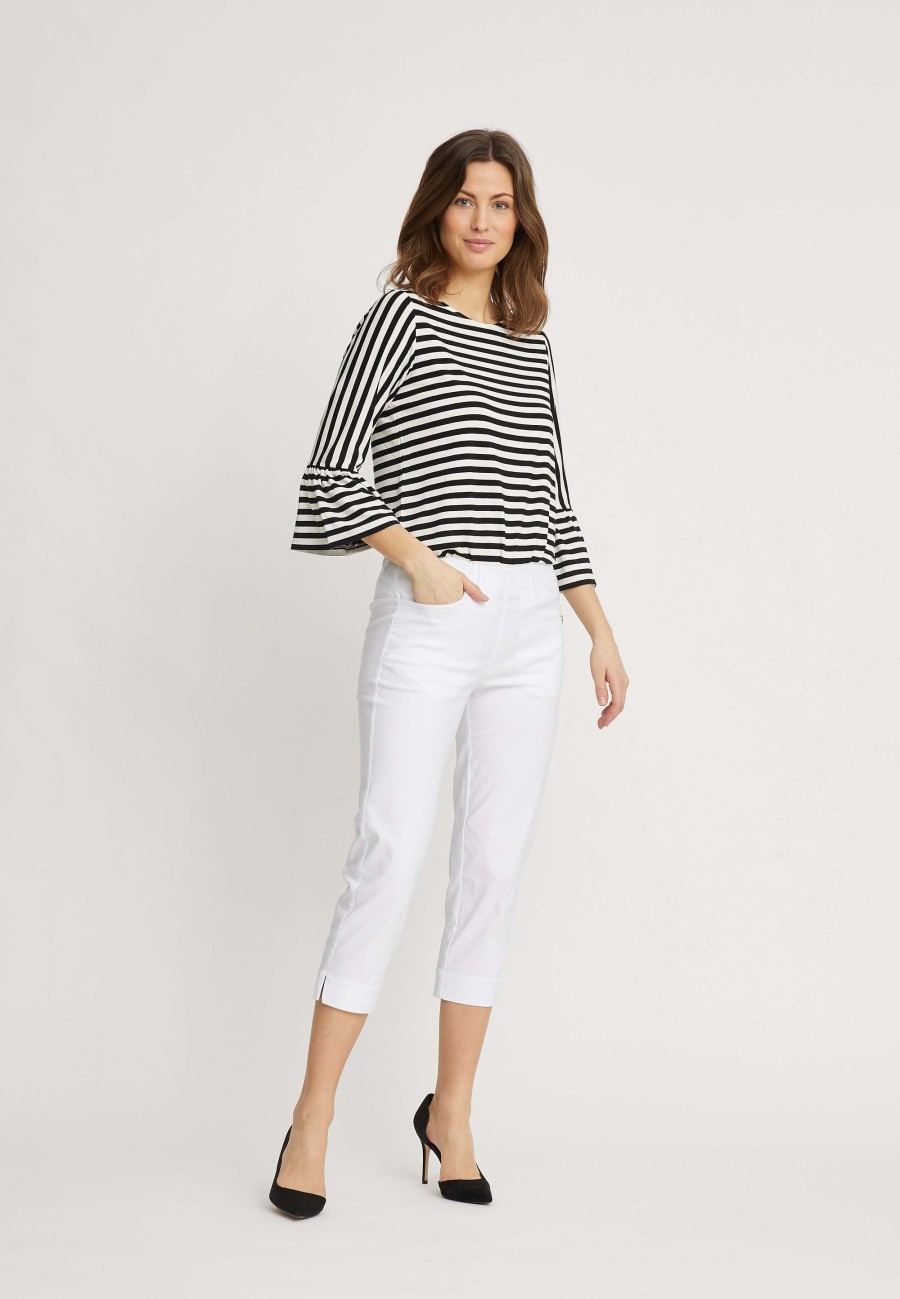 Silhouette Laurie | Caroline Regular Capri - Ll - White