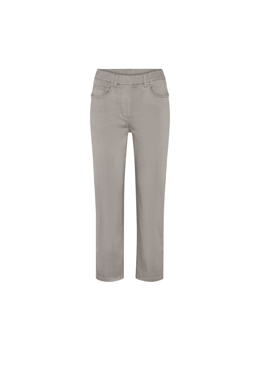 Silhouette Laurie | Helen Straight Crop - Grey Sand