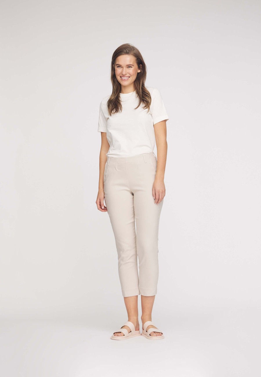 Silhouette Laurie | Taylor Regular Crop - Grey Sand