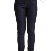 Silhouette Laurie | Jane Slim - Medium Length - Dark Blue Denim