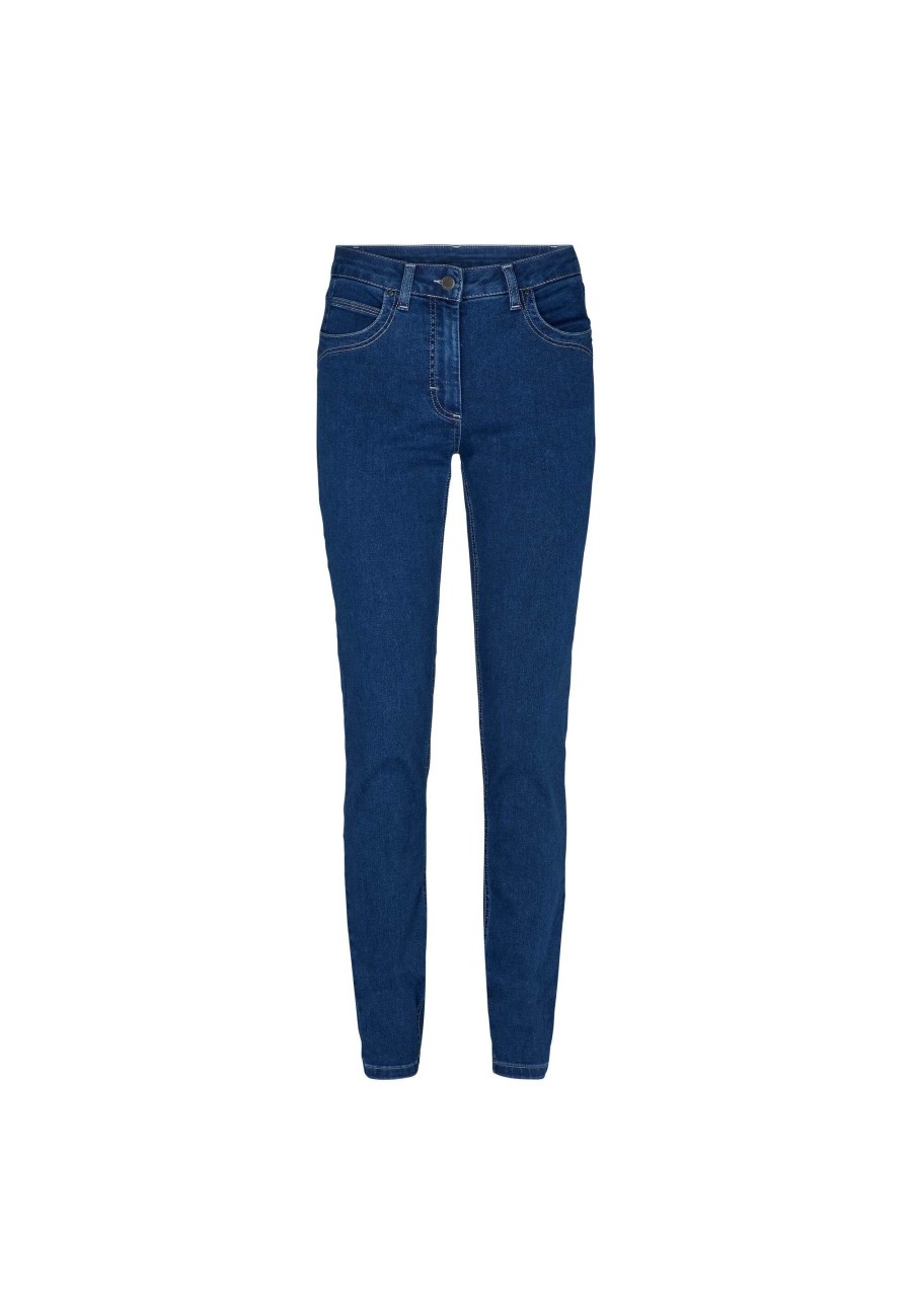 Silhouette Laurie | Laura Slim - Medium Length - Medium Blue Denim