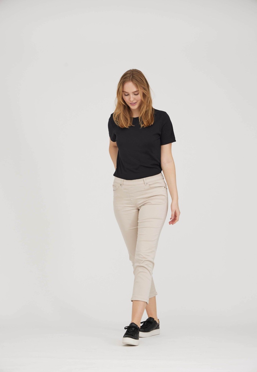 Silhouette Laurie | Hannah Regular Crop - Grey Sand