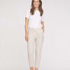 Silhouette Laurie | Elizabeth Slim Crop - Grey Sand